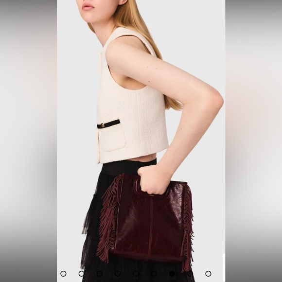 NWT MAJE Tulle Midi Skirt - Picture 9 of 11